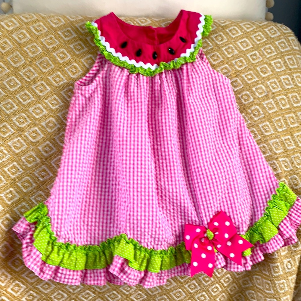 Rare Editions 24 months Watermelon Dress